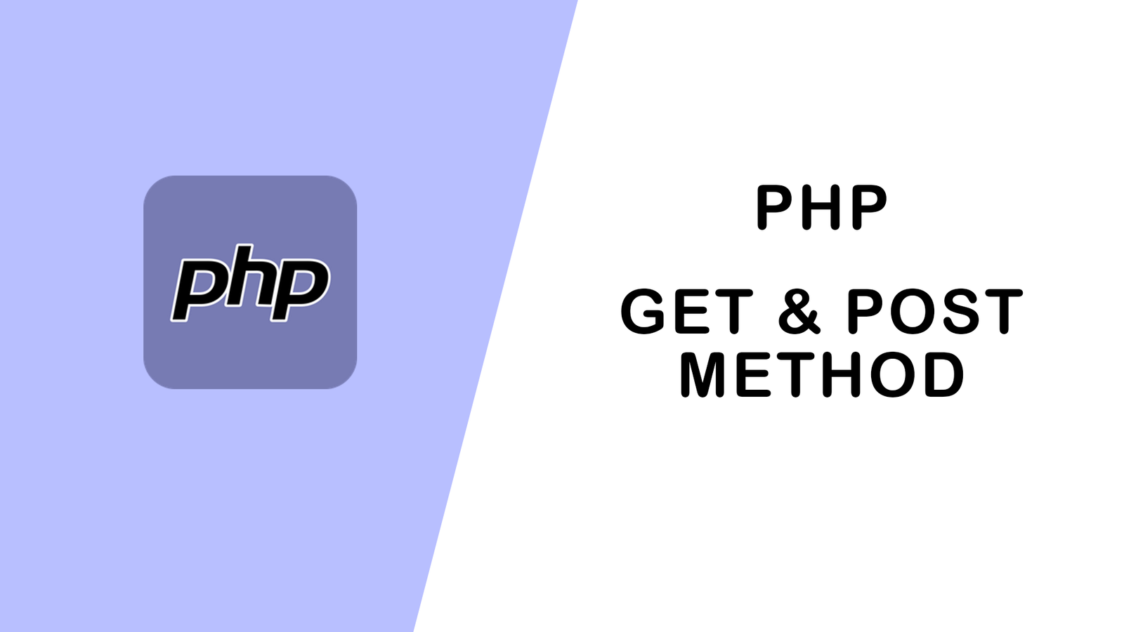 PHP Forms GET & POST Requests in php