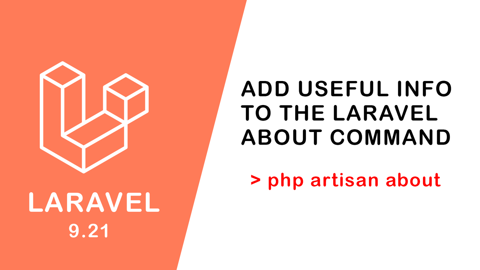 Add Useful Info to the Laravel About Command