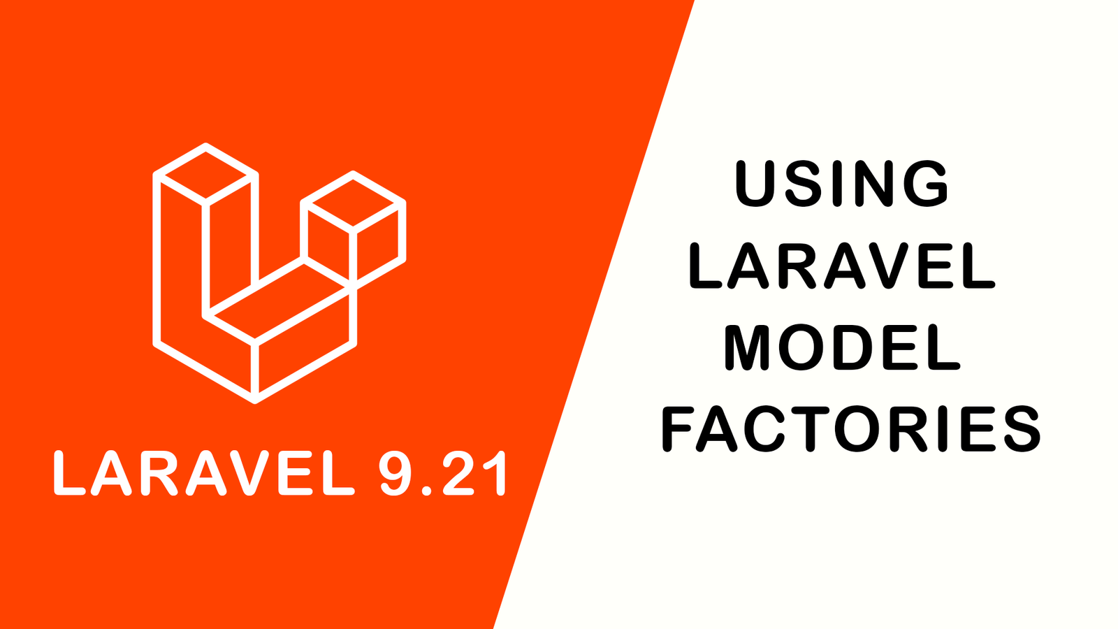 Using Laravel Model Factories